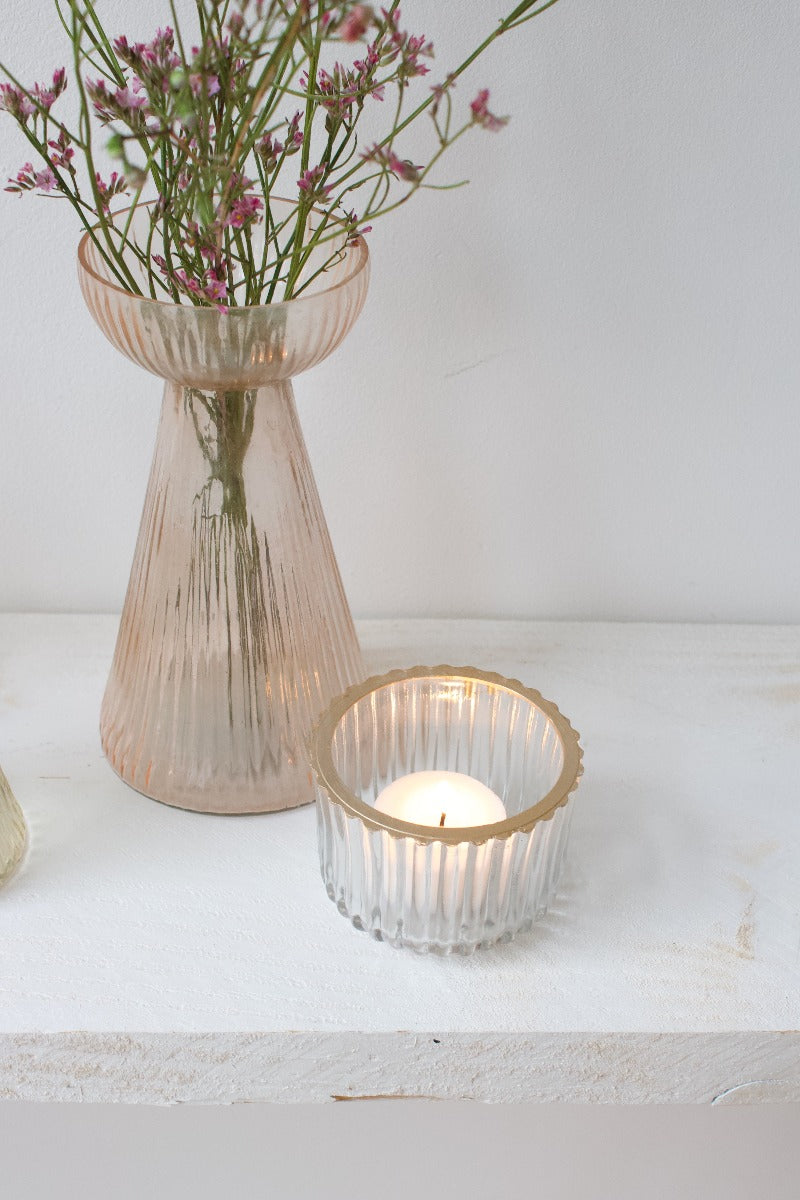 Photophore en verre WEL116