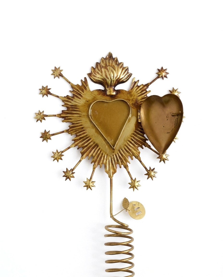tree topper sacred hearts NAW23153