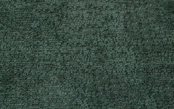 Chenille cushion cover green SYM20