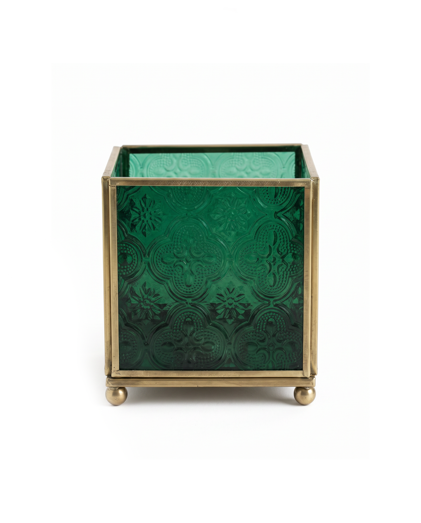 T-Light Holder Emerald Green OPU019
