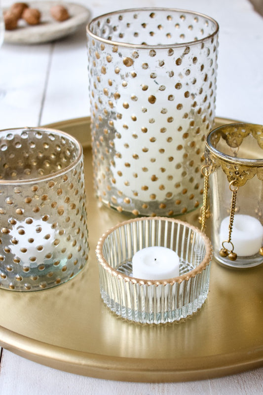 Tealight holder glass WEL117