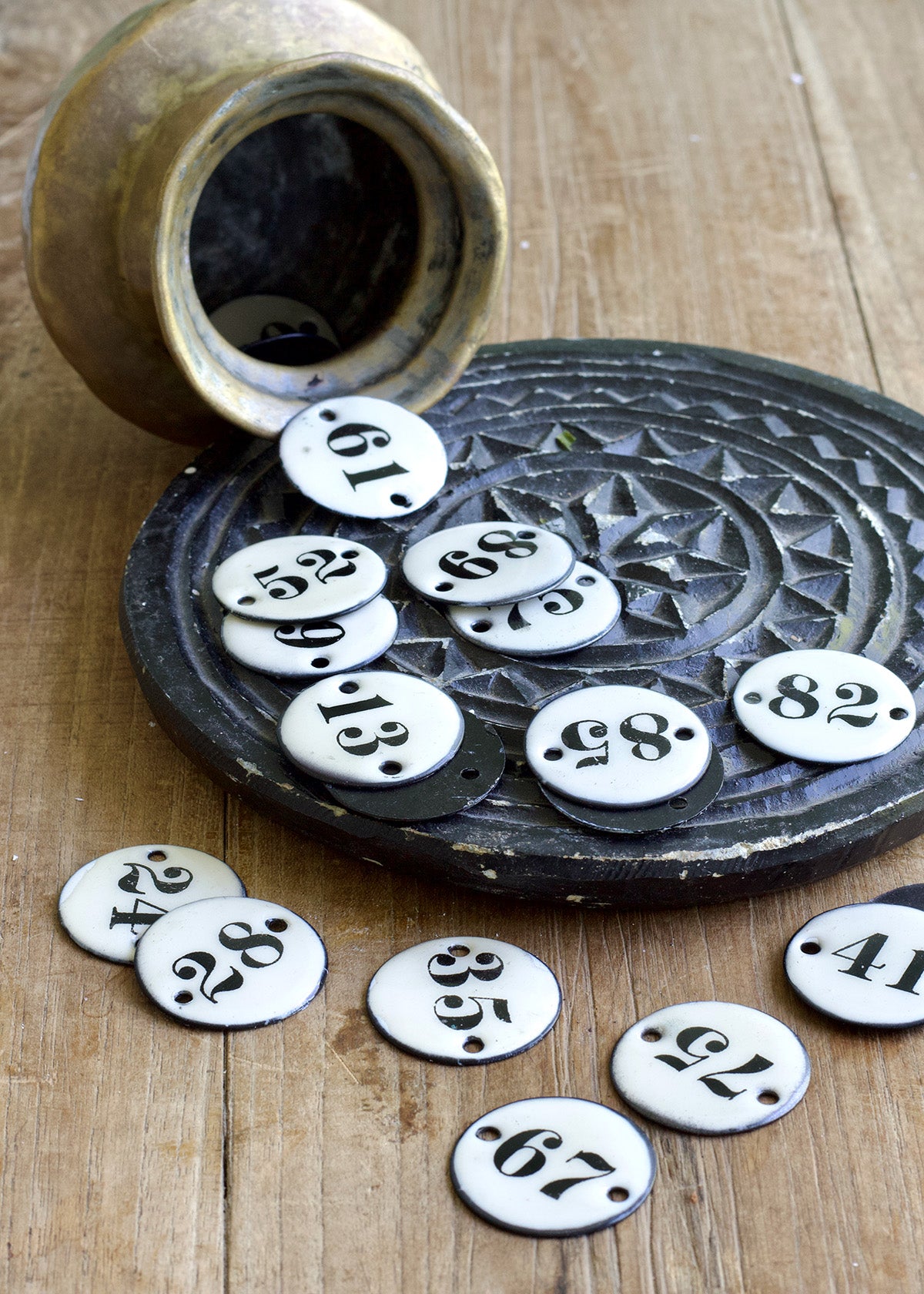 Enamel numbers TI2114