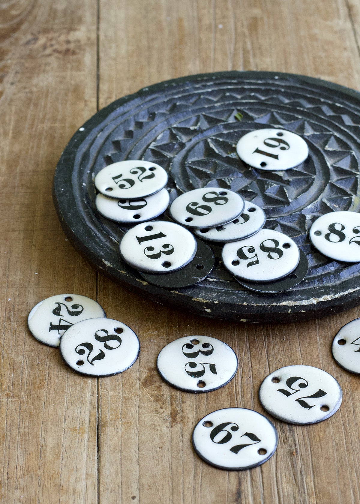 Enamel numbers TI2114