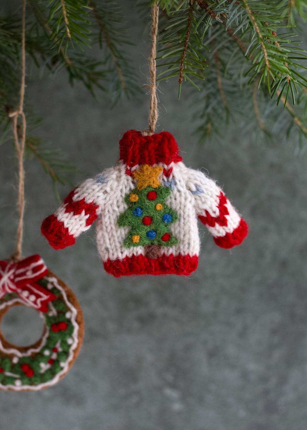 Ugly christmas Jumper red