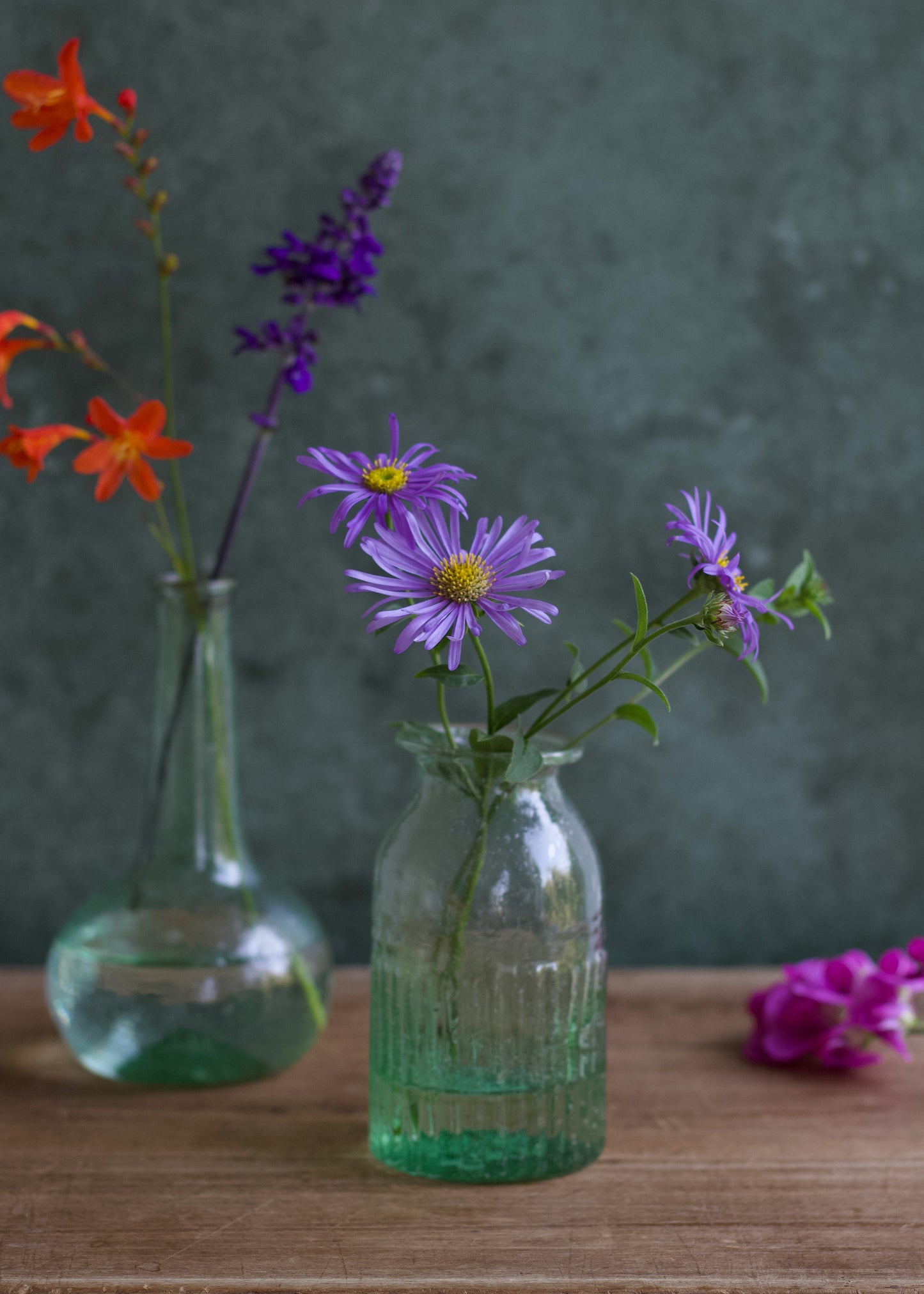 Vase recycled glass DE0052
