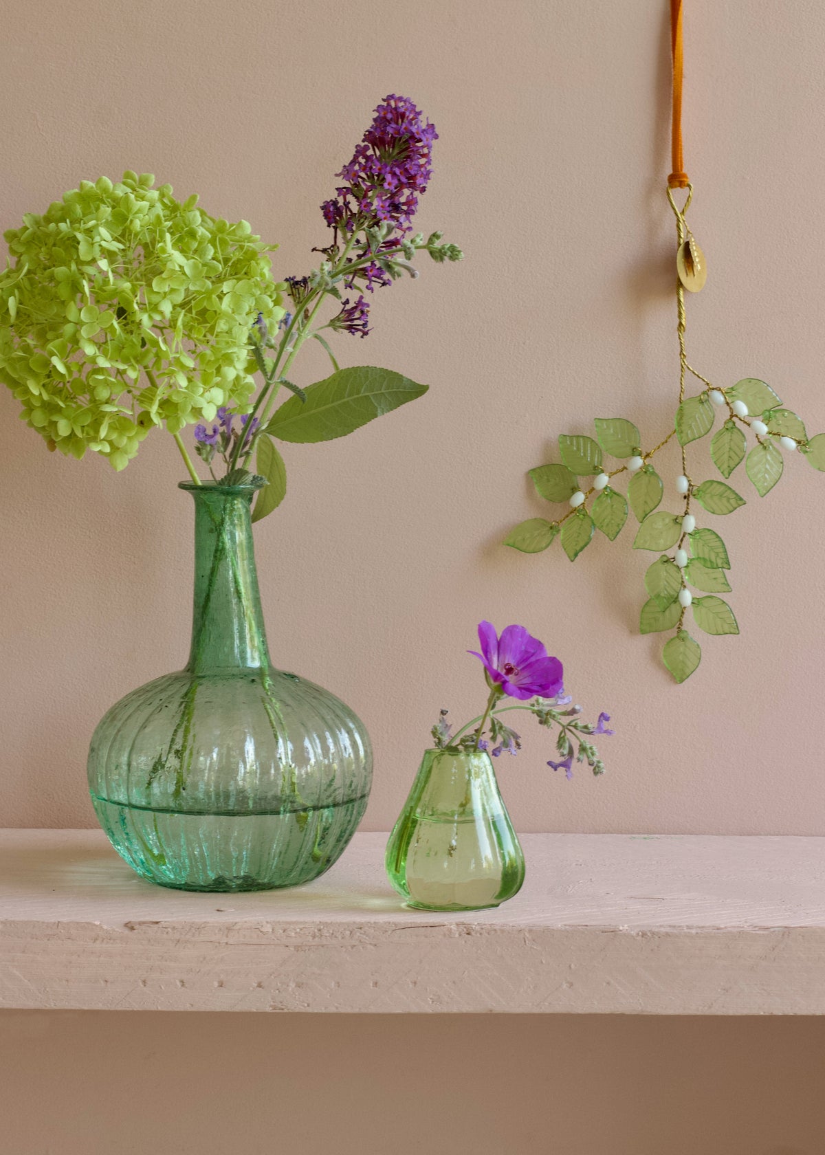 Vaas gerecycled glas DE0059