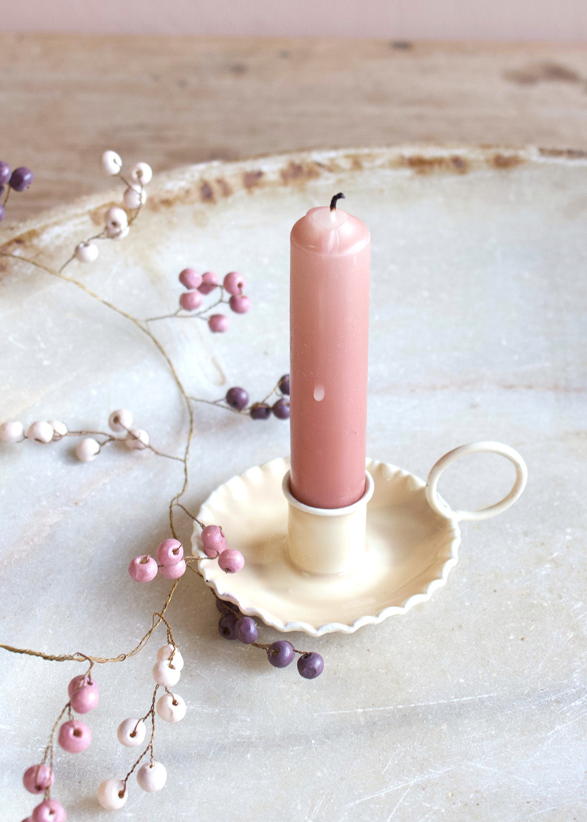 Guirlande de perles violettes EW-3583