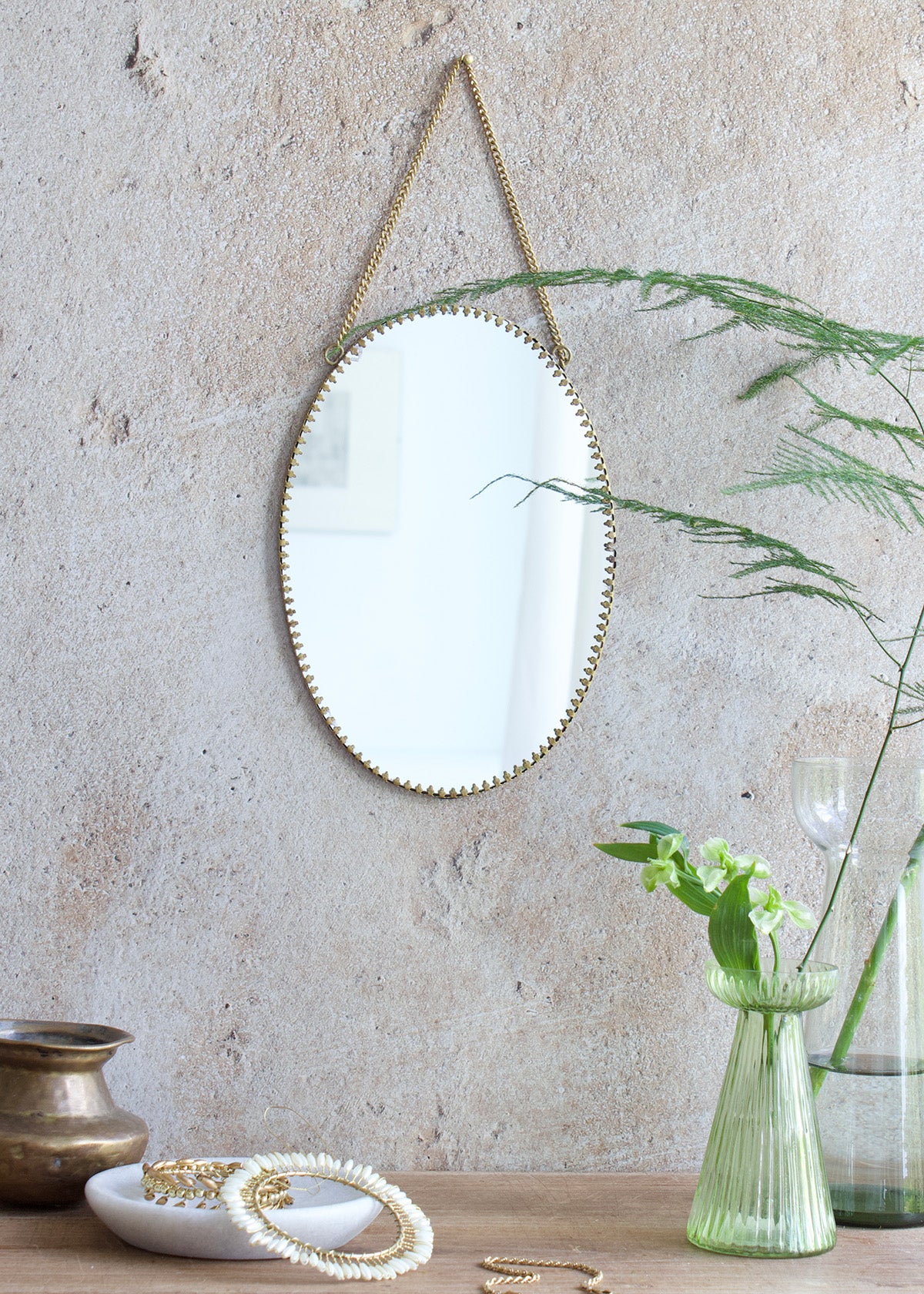 Miroir ovale EW-4589A