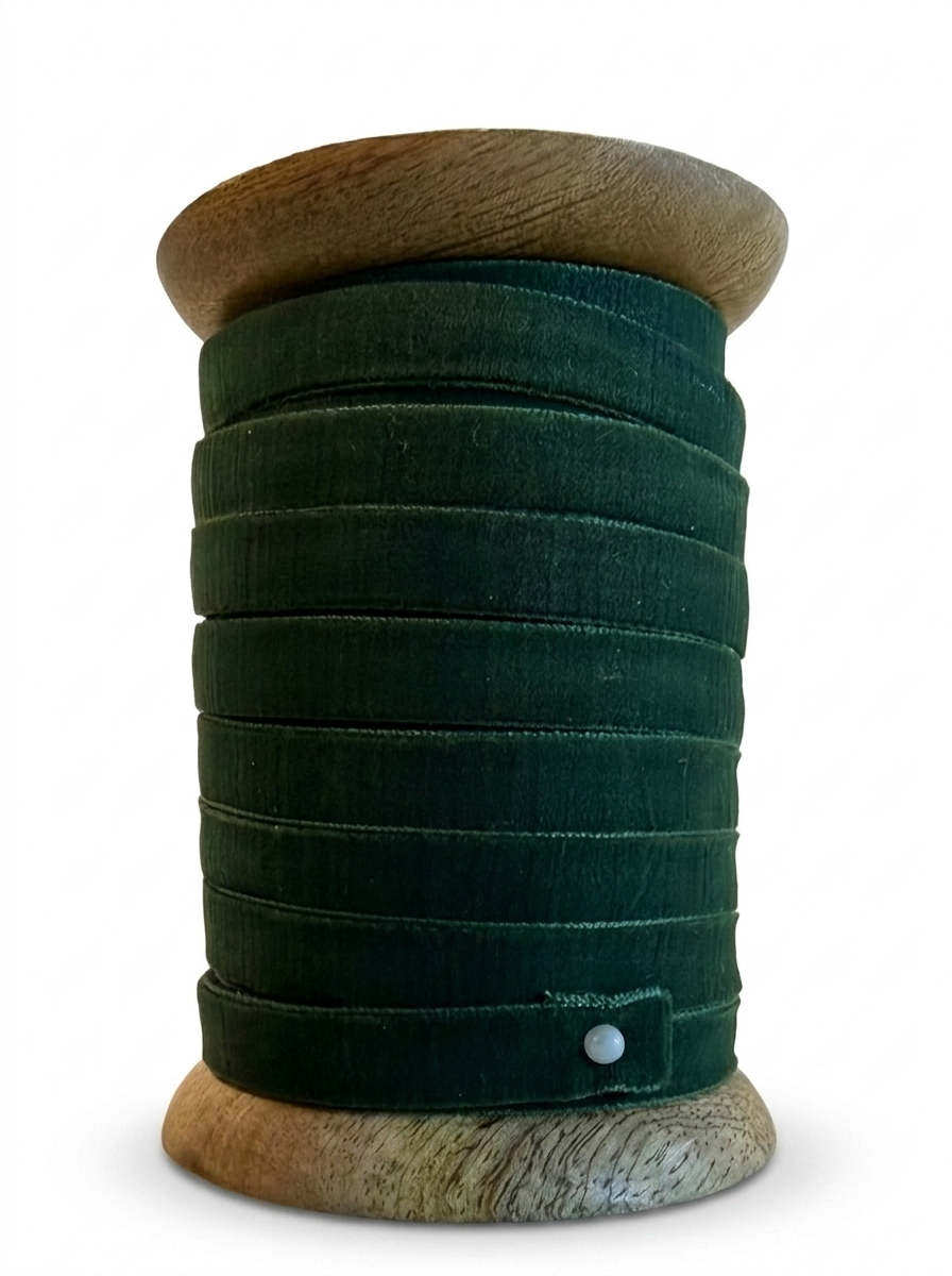 Plain velvet ribbon AE006
