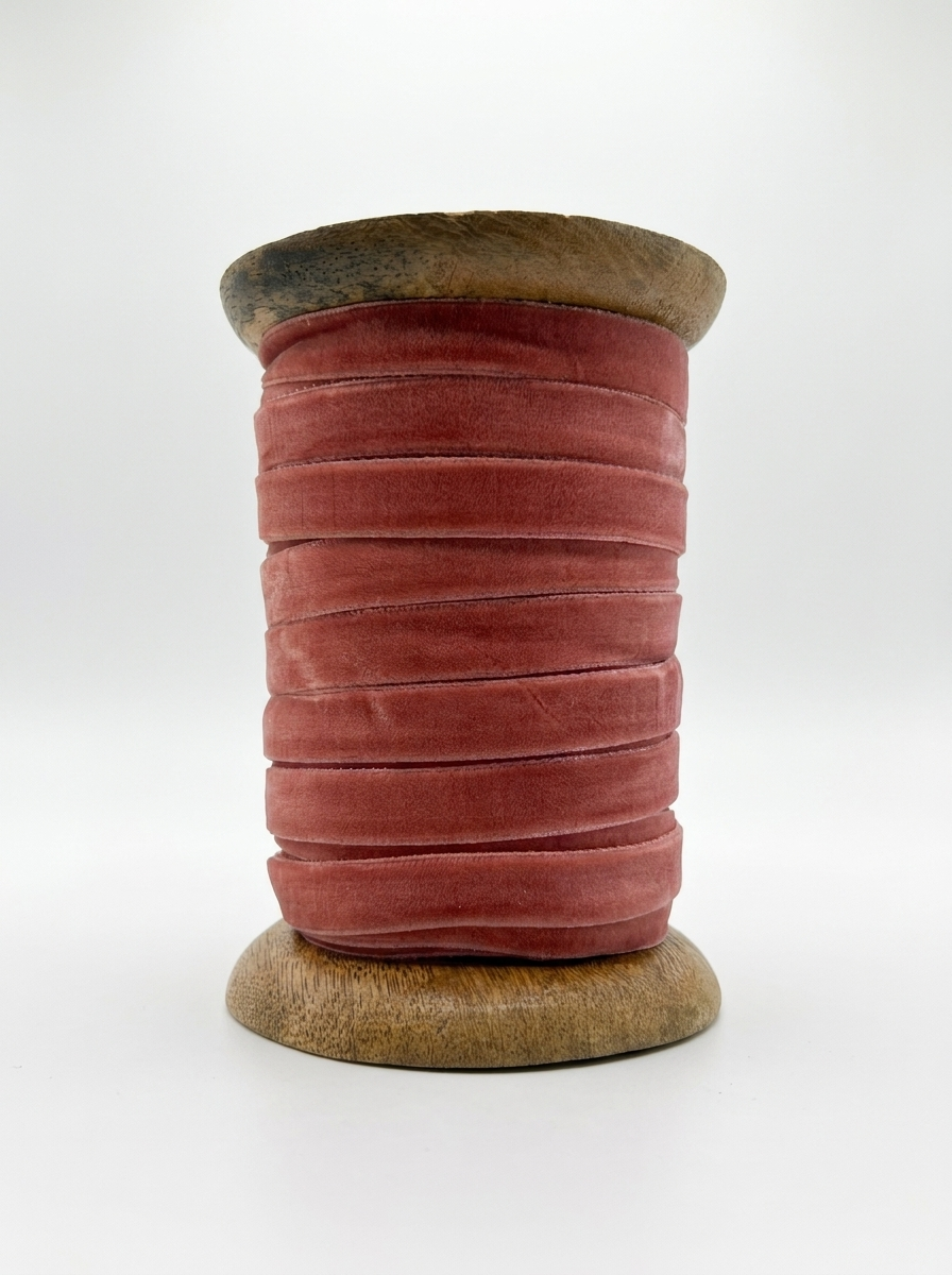 Plain velvet ribbon AE3039
