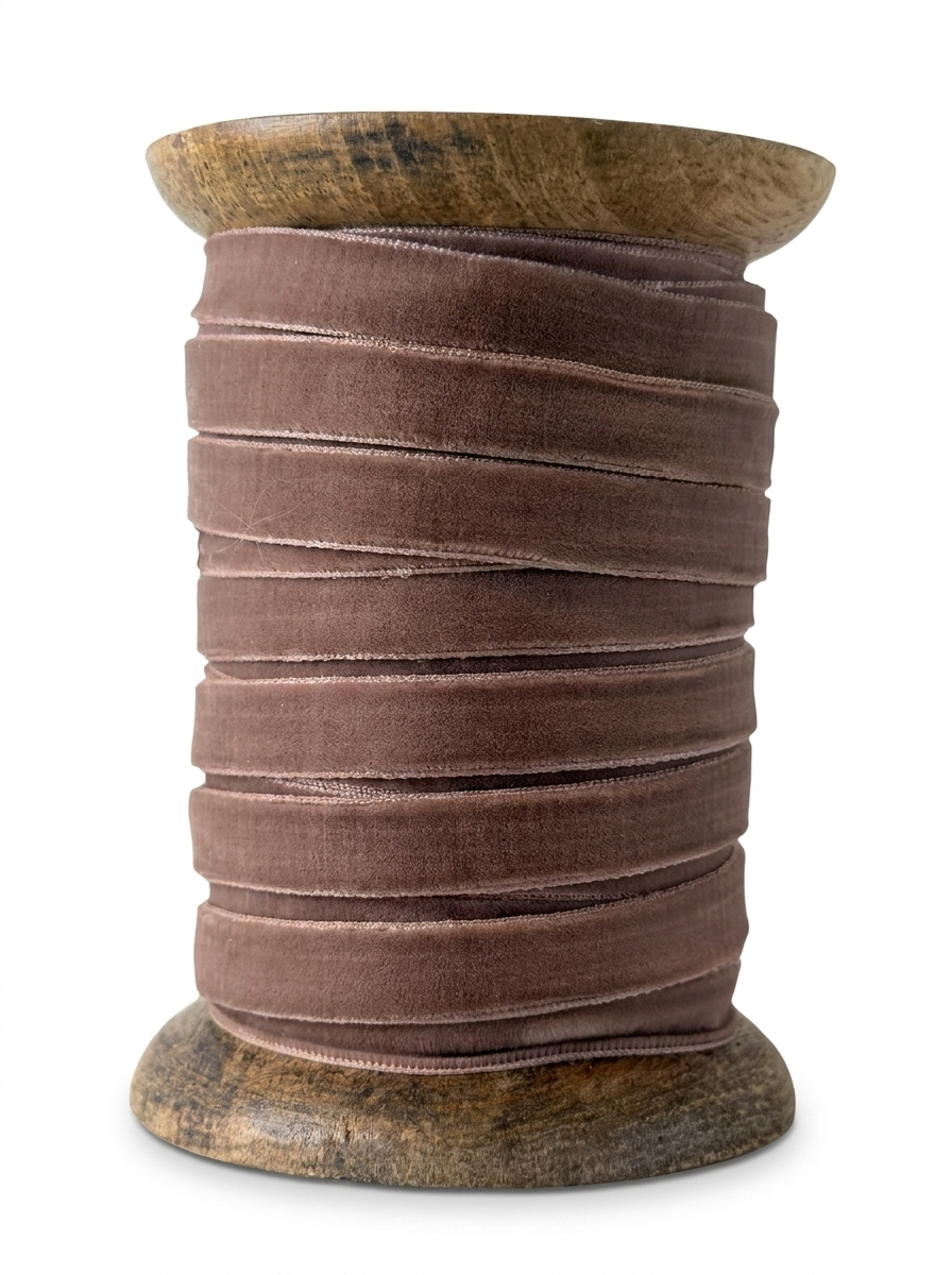 Plain velvet ribbon AE2272