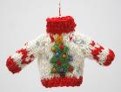 Ugly christmas Jumper red