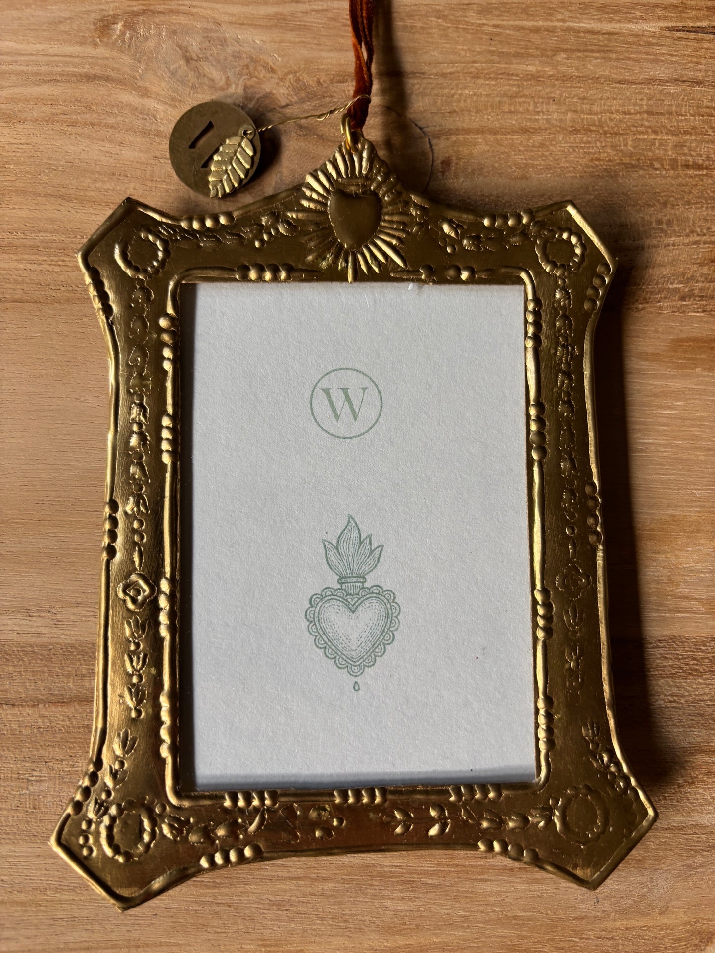 Heart photoframe large NAW23160