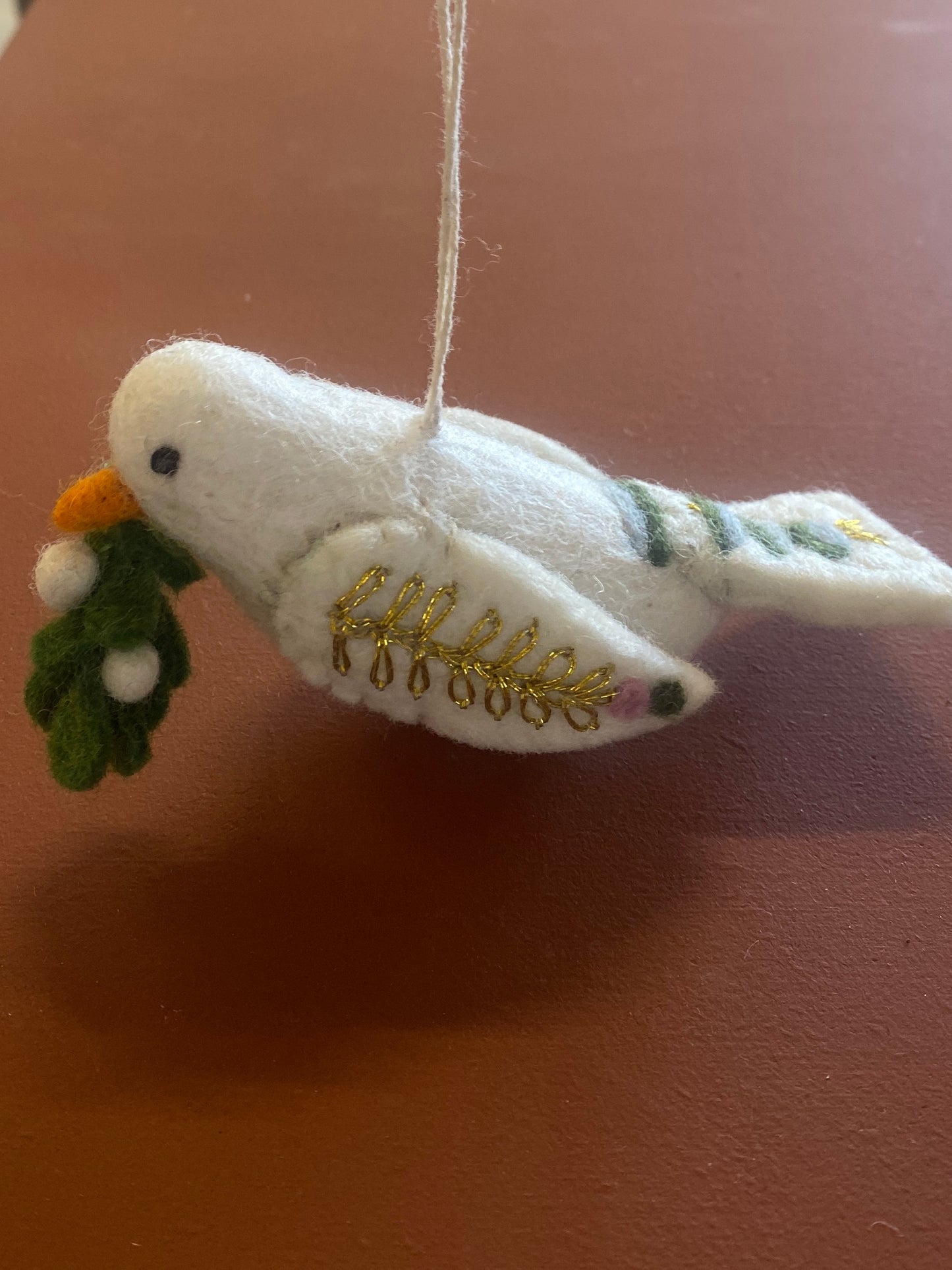 Felt peace dove