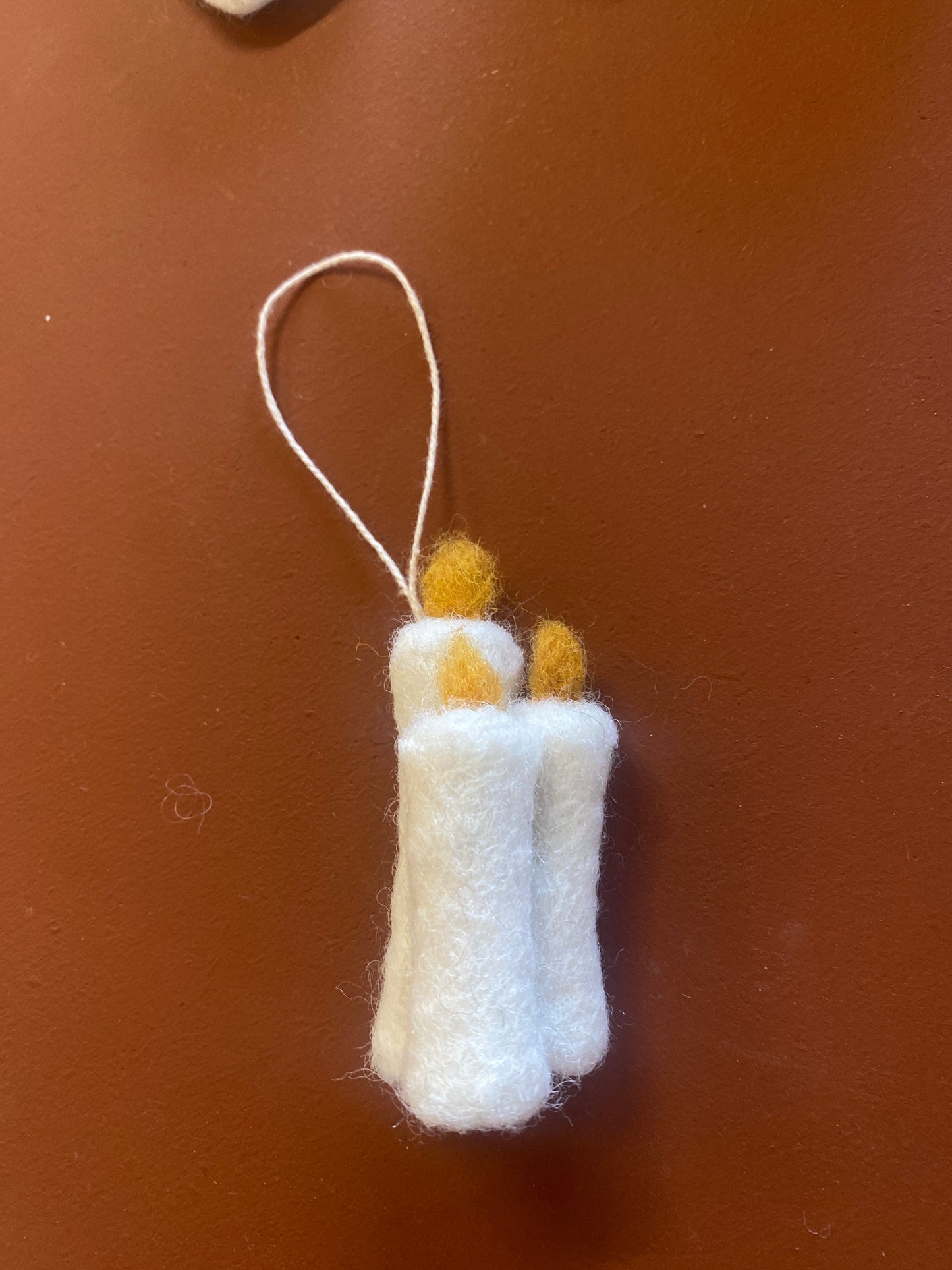 Felt candle family