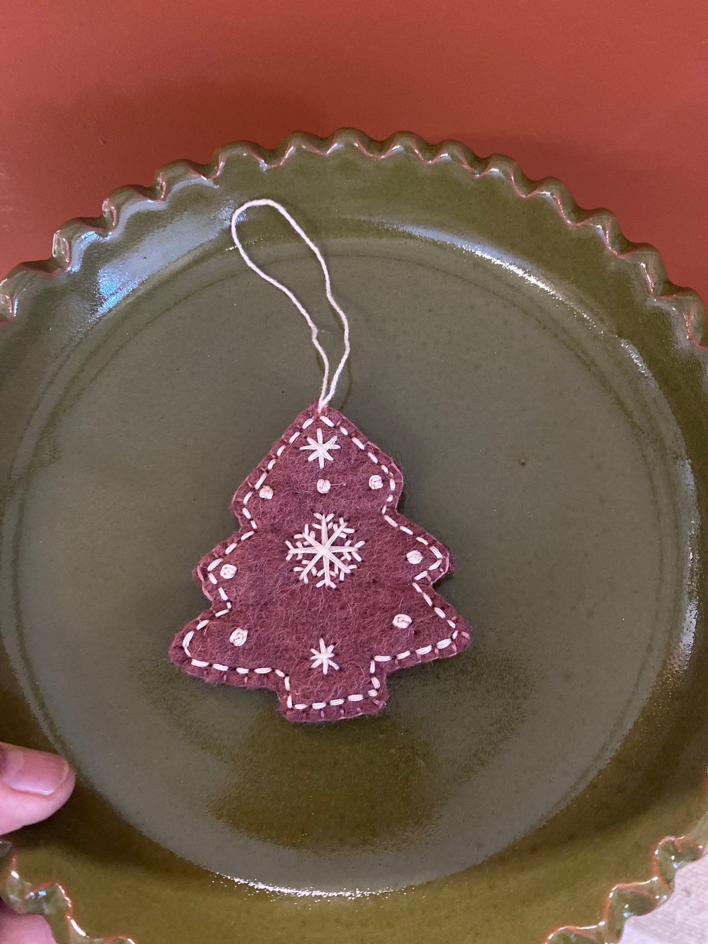 Felt christmas tree