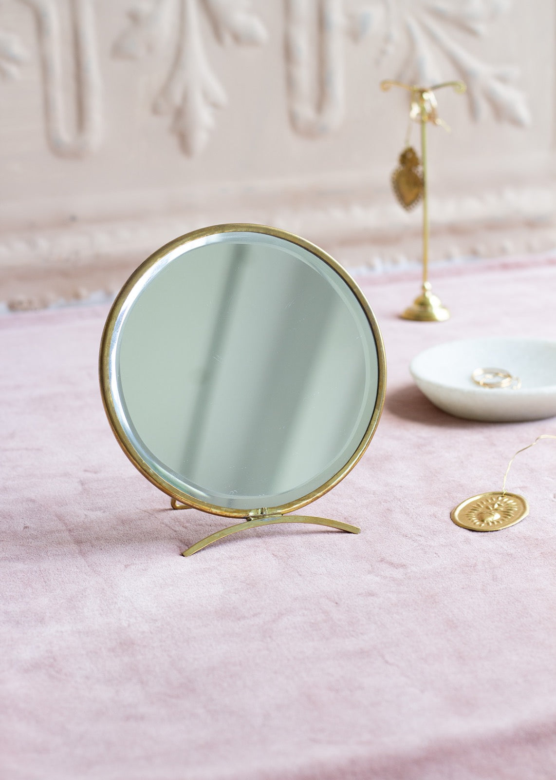 Round Mirror stand TI4343