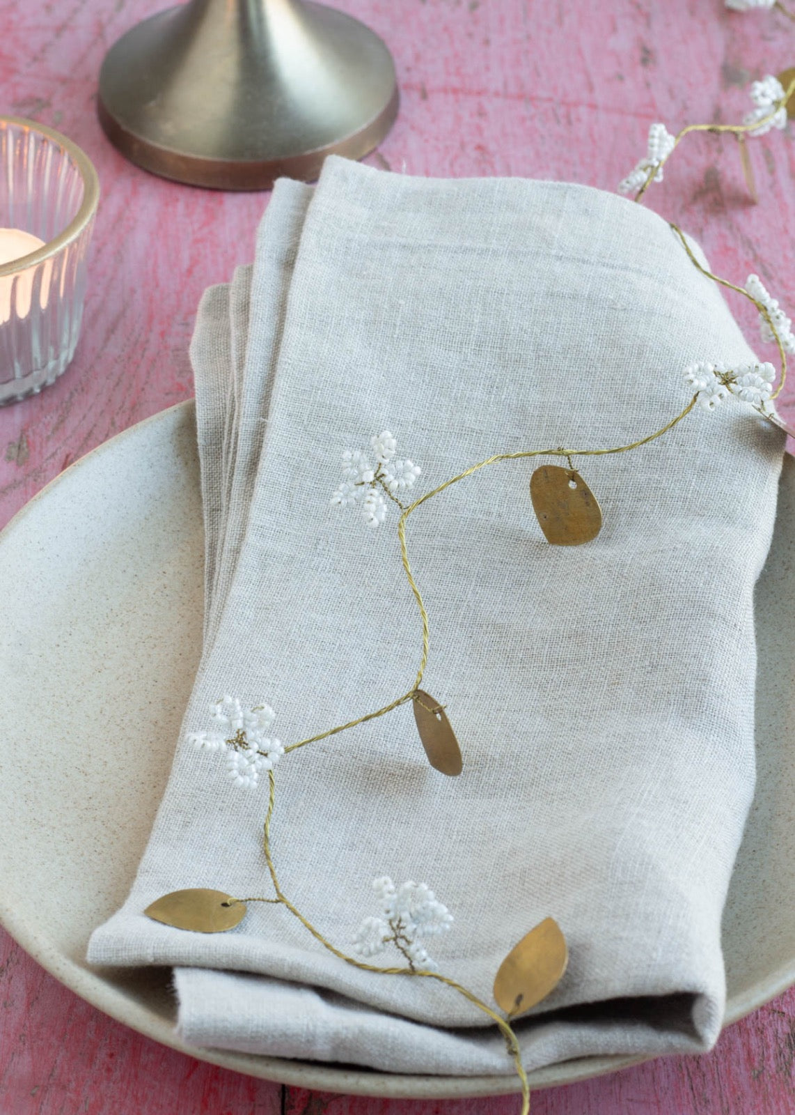 Garland Flower and gold EW-5559B
