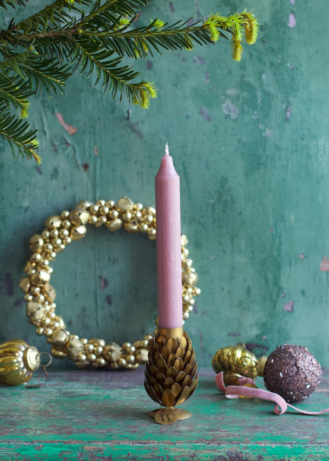 Wreath of brass bells WD17