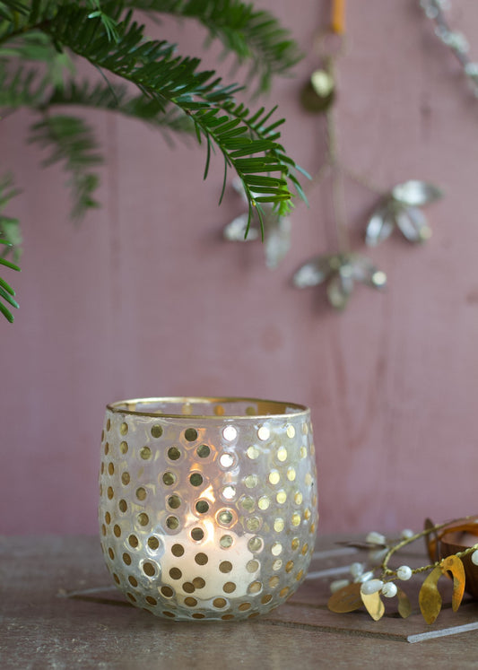 Tealight golden dot WEL212