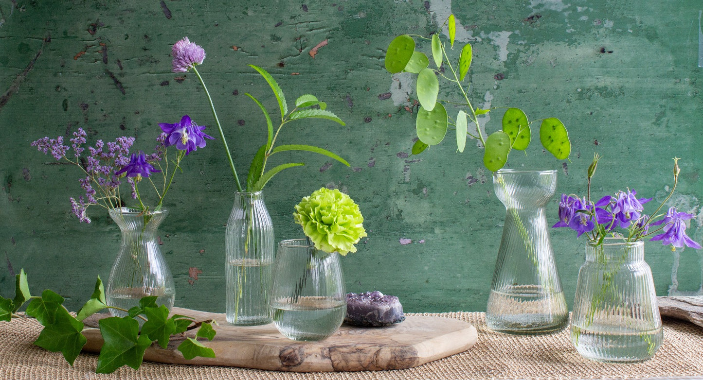 Vase côtelé WEL227