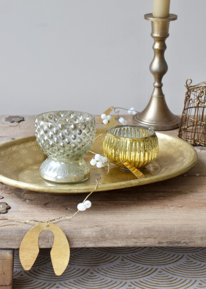 Tealightholder silver WEL188