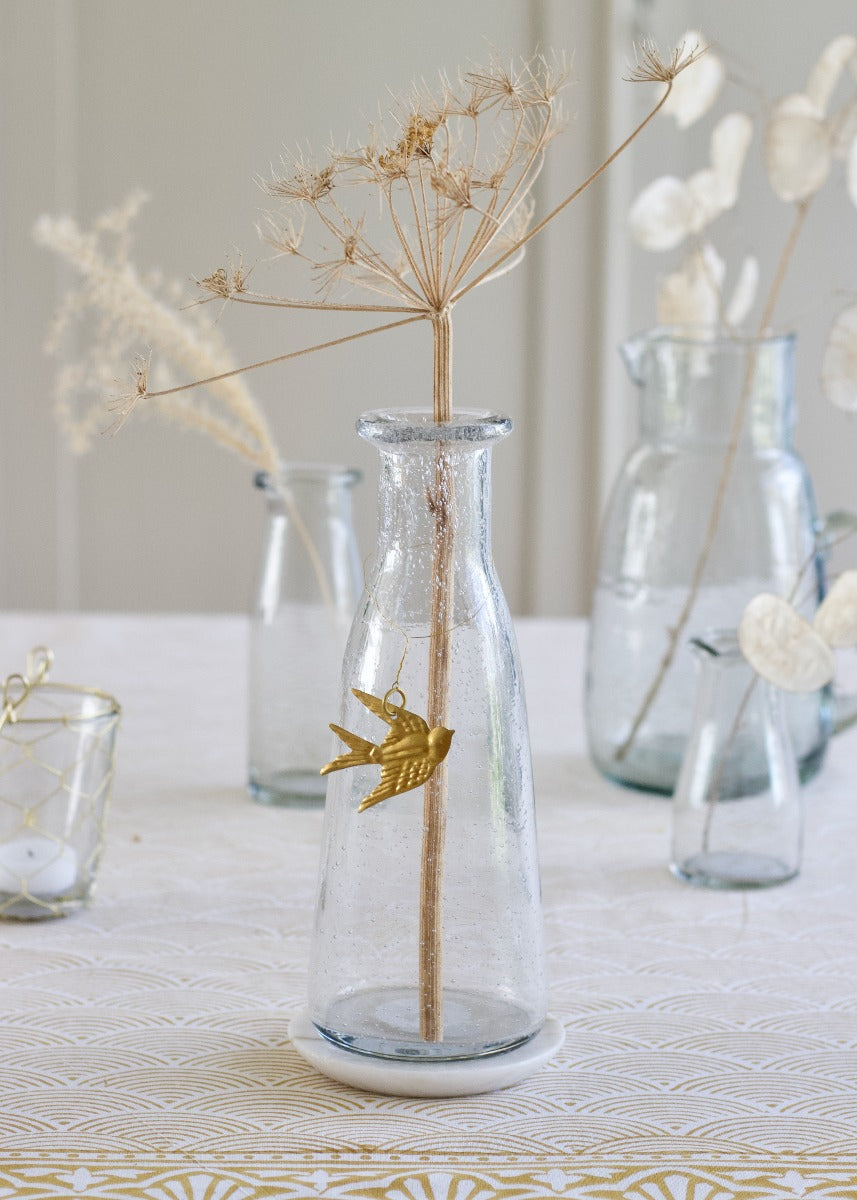 Caraffe seeded glass WEL104