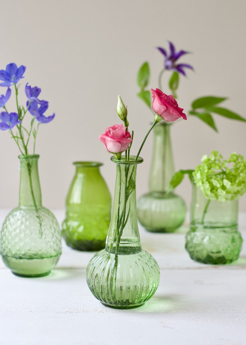 Vase recycled glass WEL198
