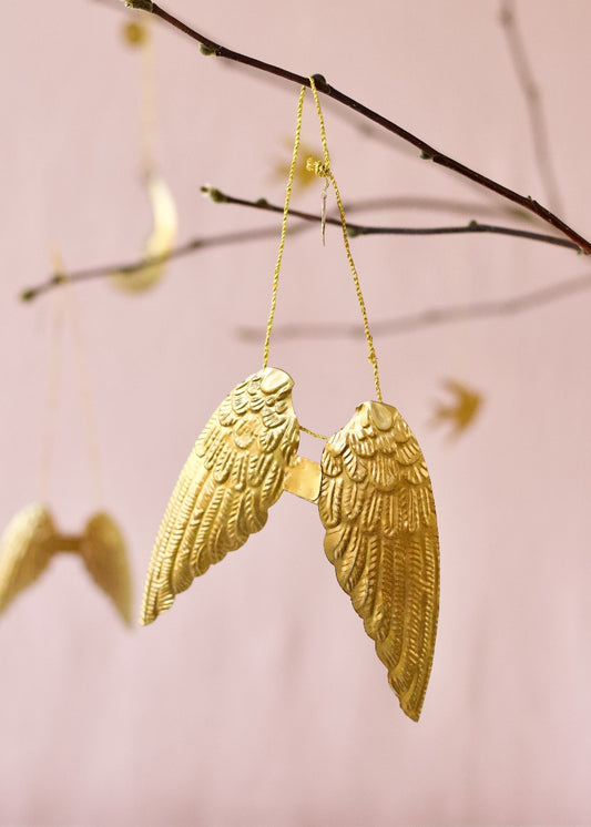 Wing pair ornament EW-2147LG