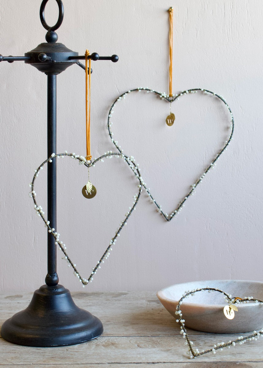Heart with pearl Set3 TI0923