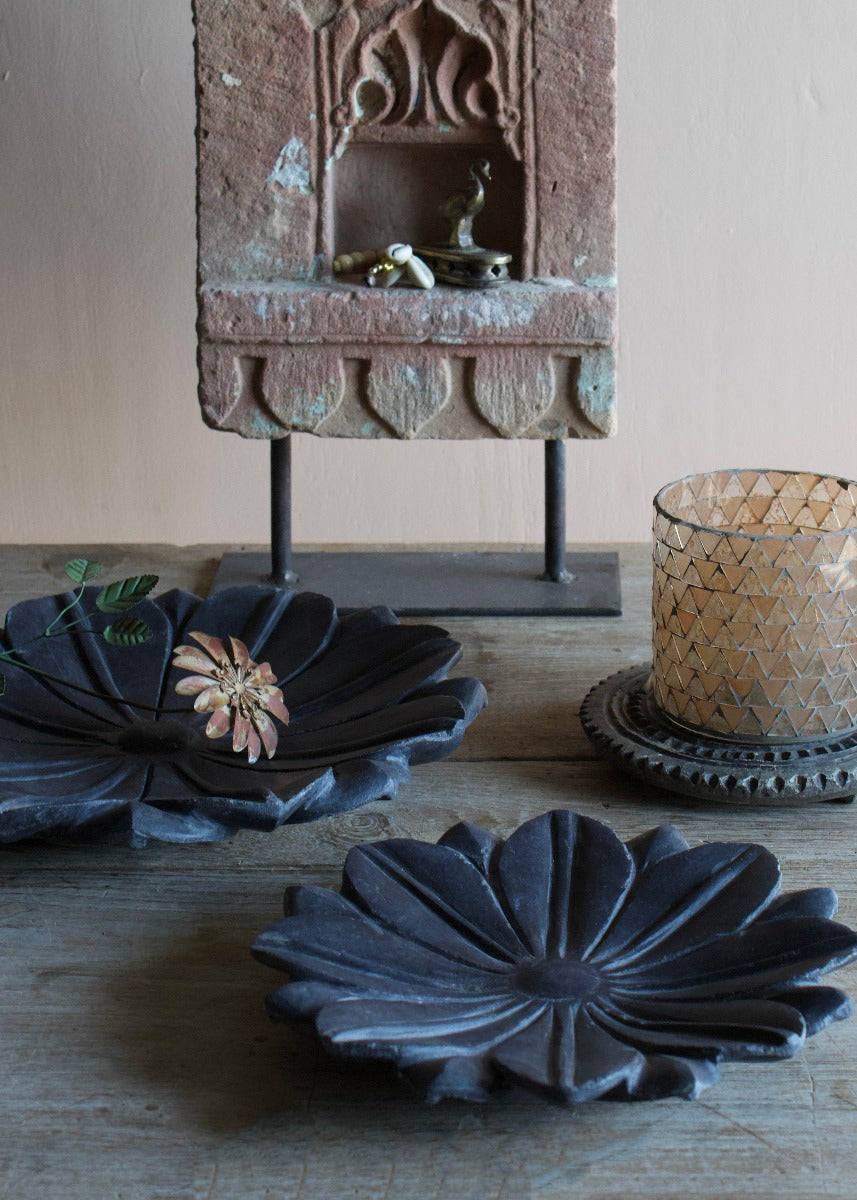 Bol en marbre Black Velvet M