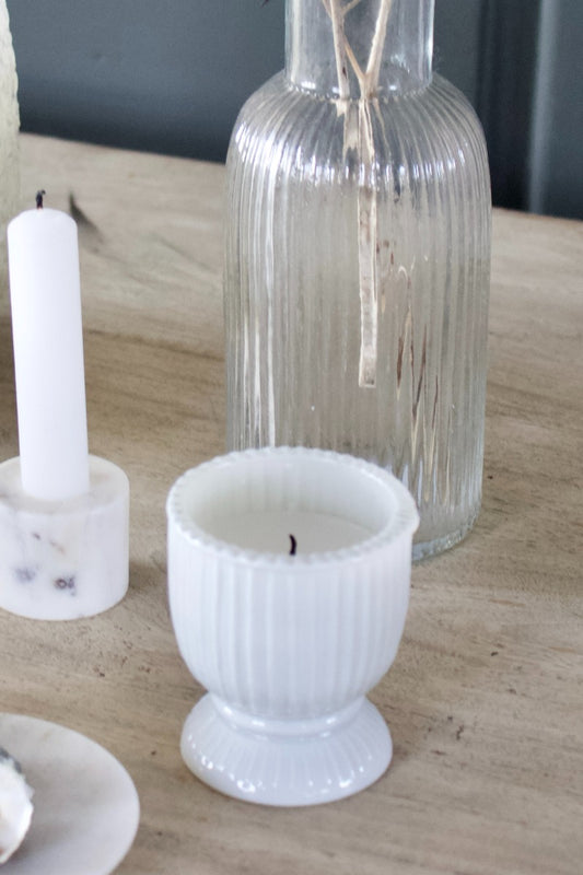 Tealightholder with candle WEL133