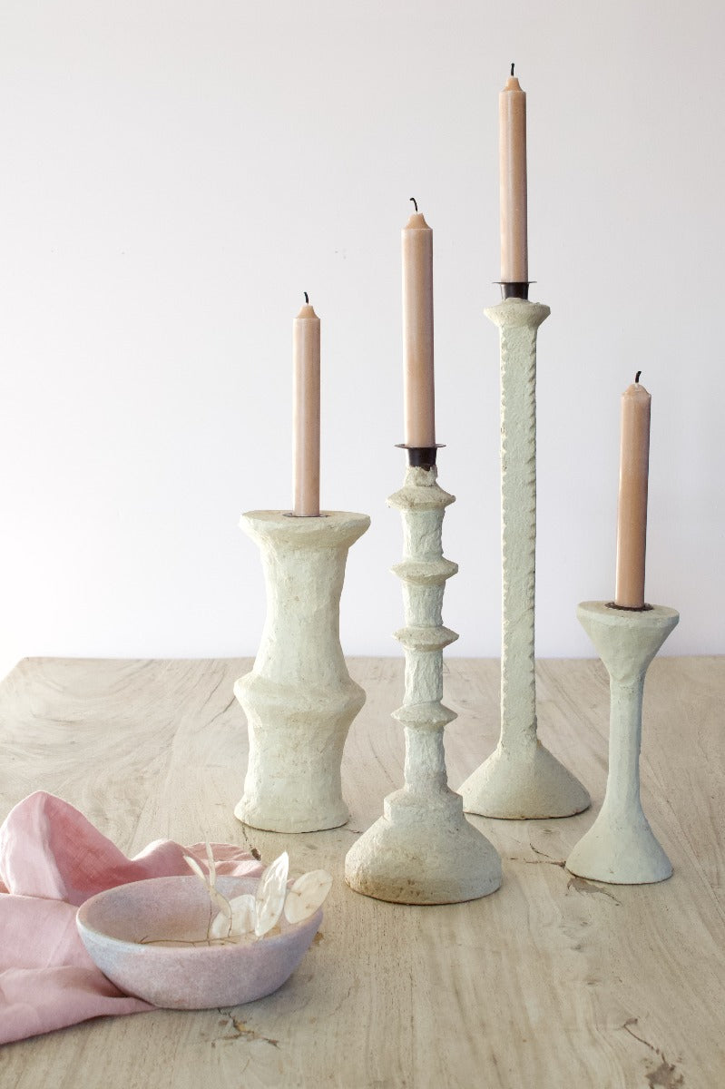 Candlestand paper mache E041