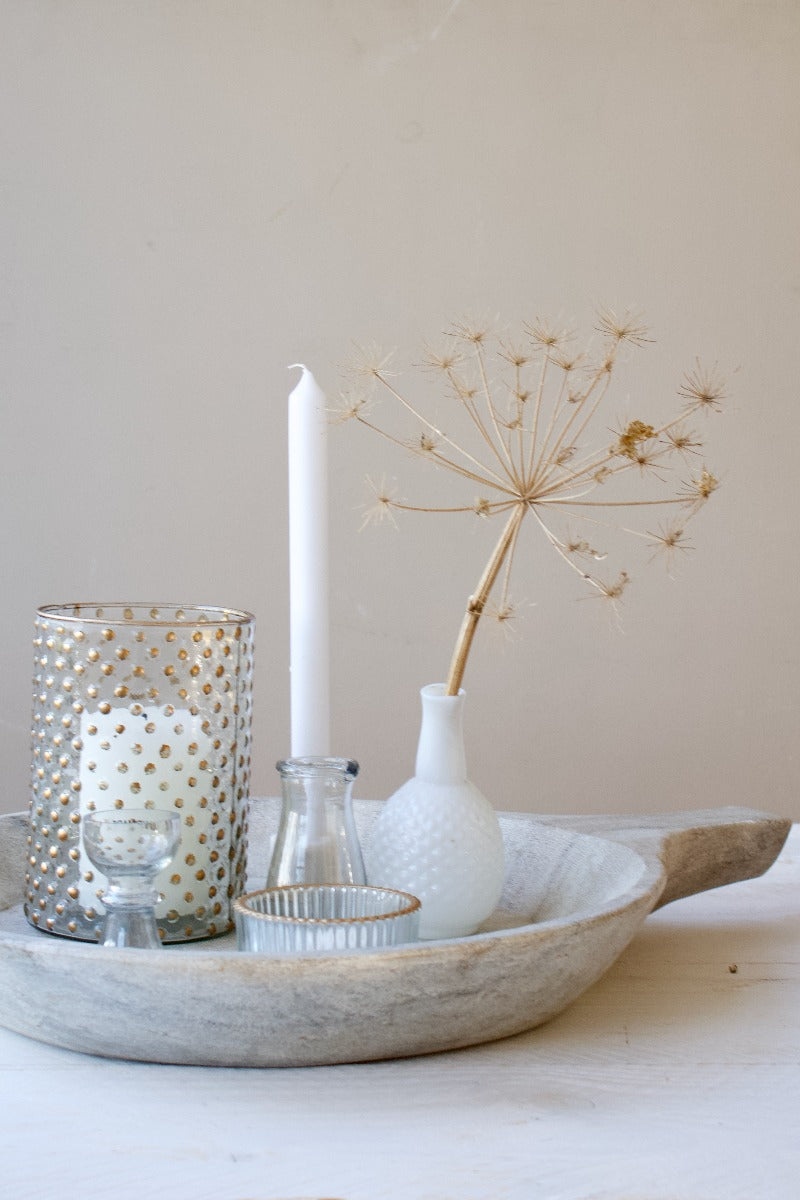 Tealight dot gold L WEL115