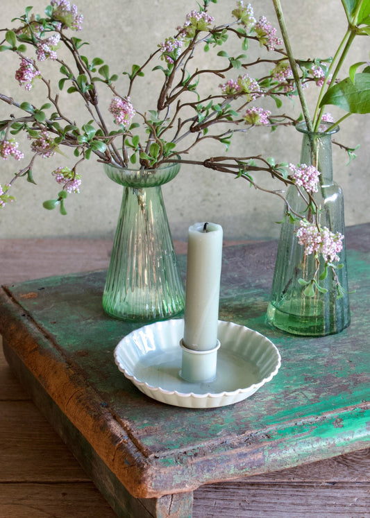 Bougeoir menthe DG02
