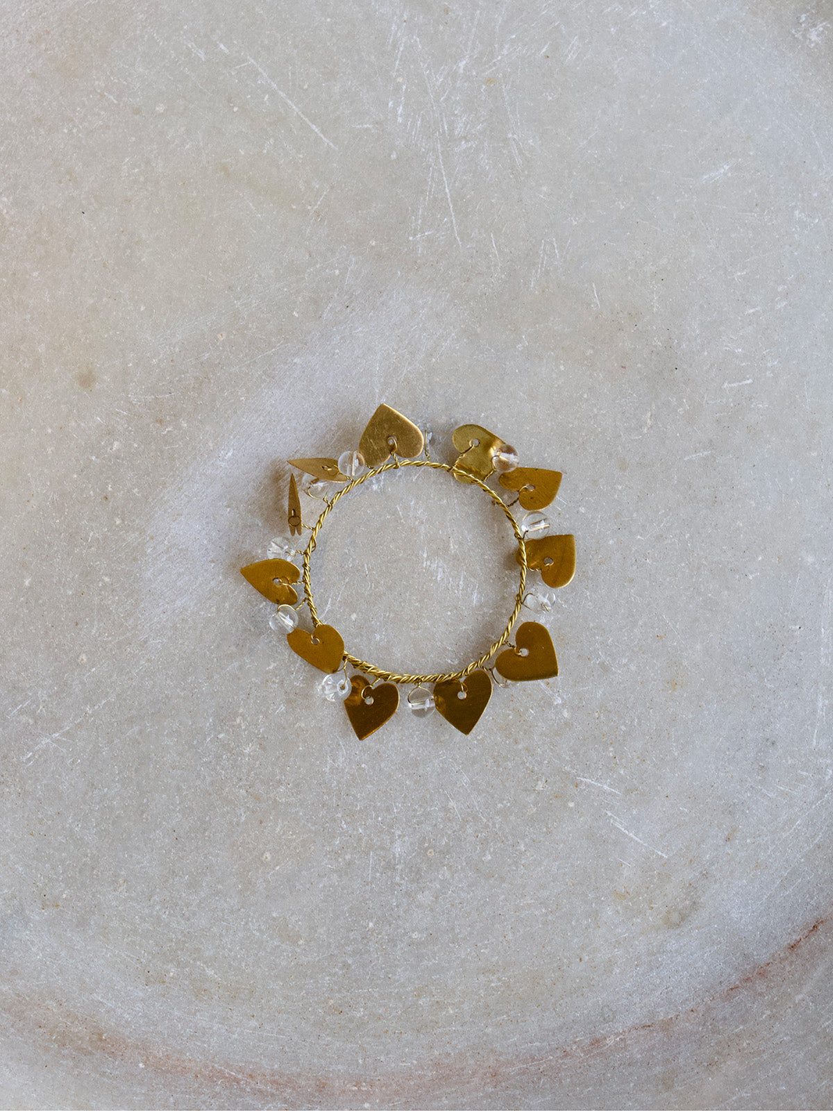 Rond de serviette coeurs TI24001