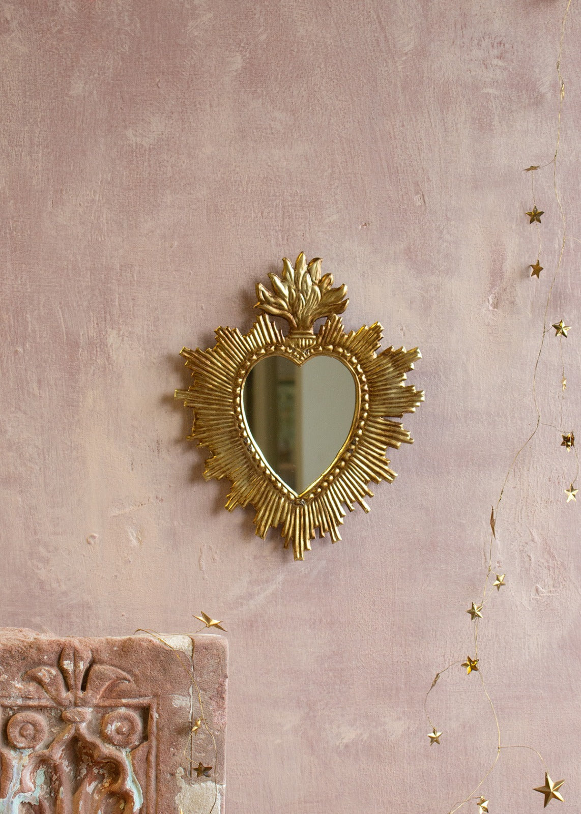 Solid heart mirror M NAW20259