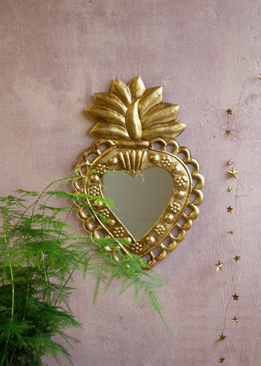 Large mirror heart NAW20250