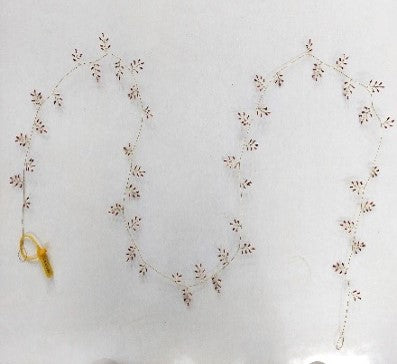 Guirlande de perles rouges WD41