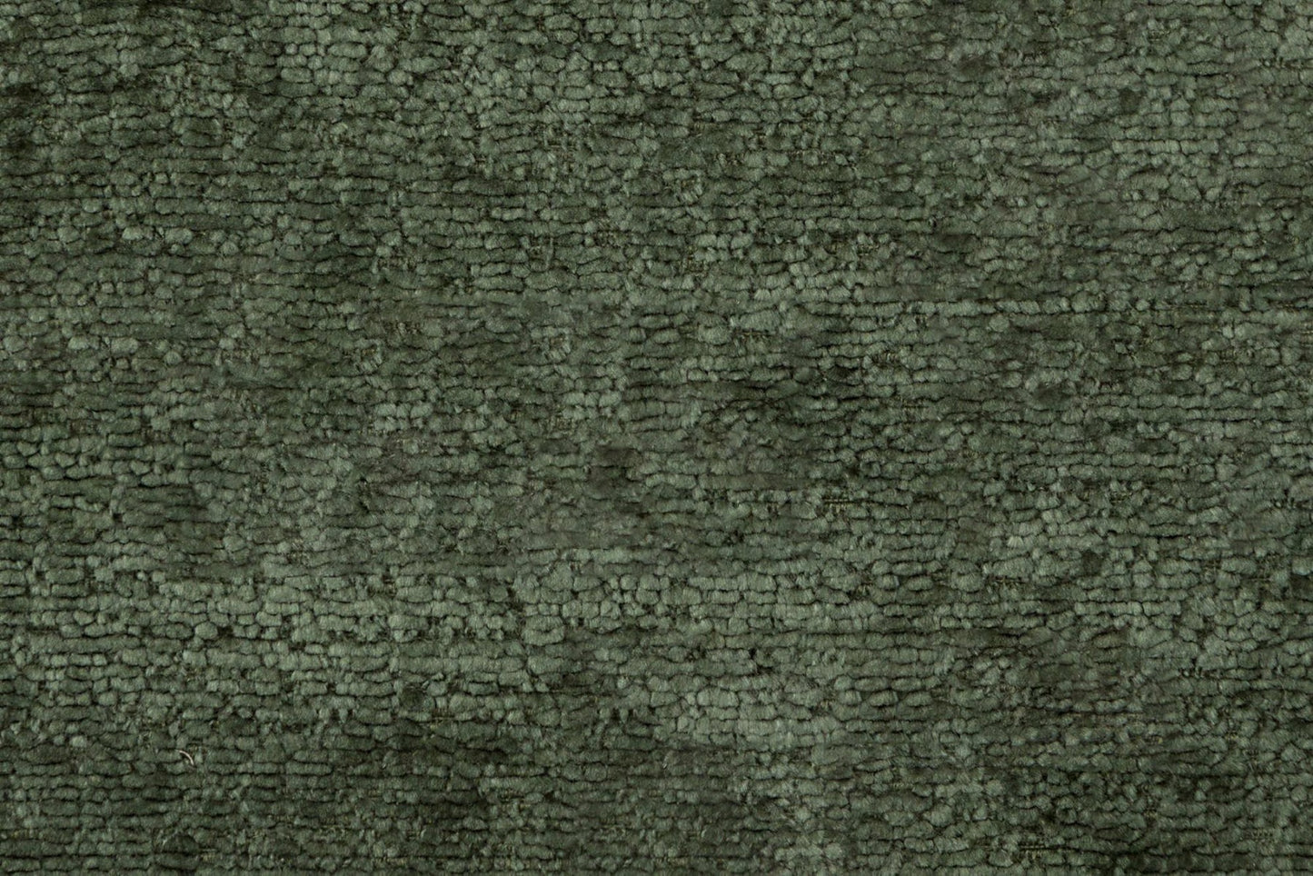 Chenille cushion cover Forrest green Sym504