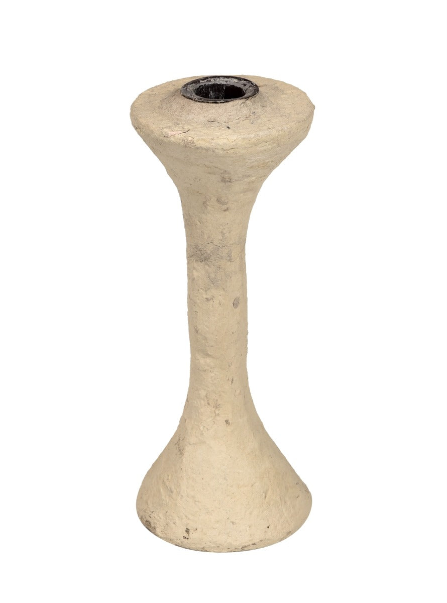 Candleholder paper mache E042