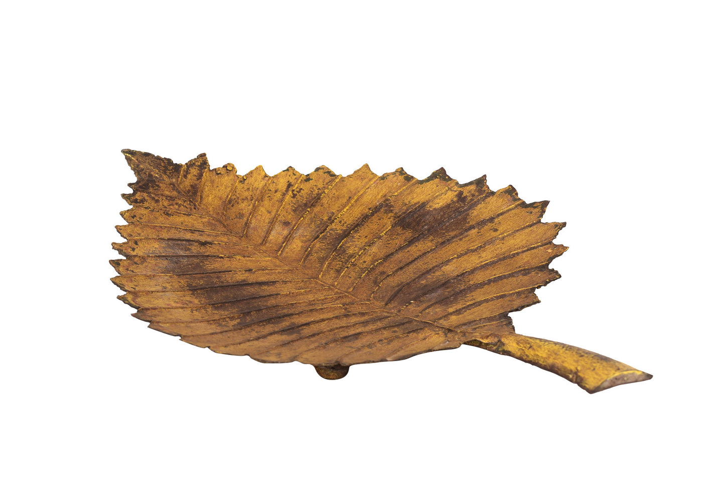 Metalen bladdecoratie E063