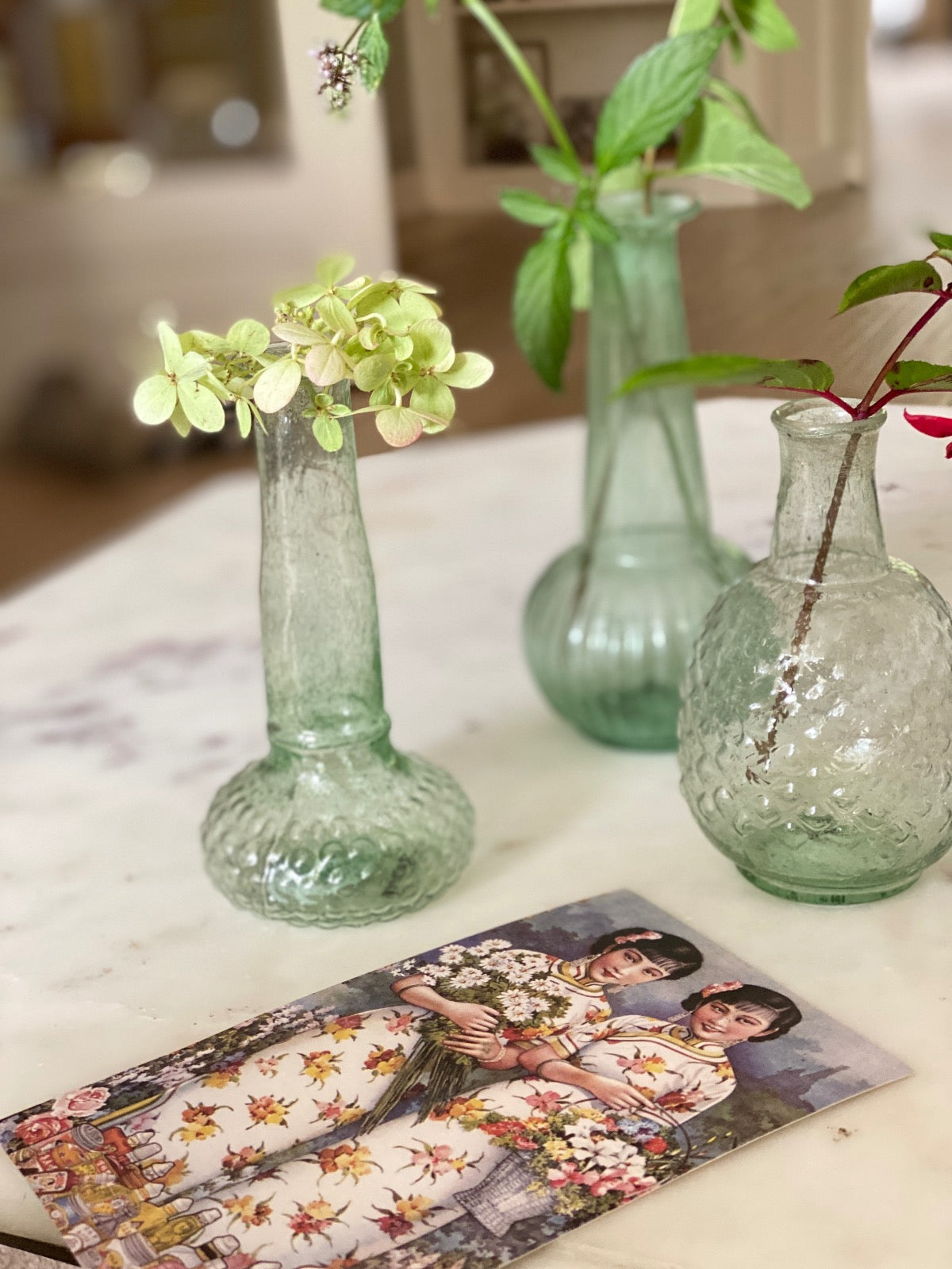 Green vase WEL230