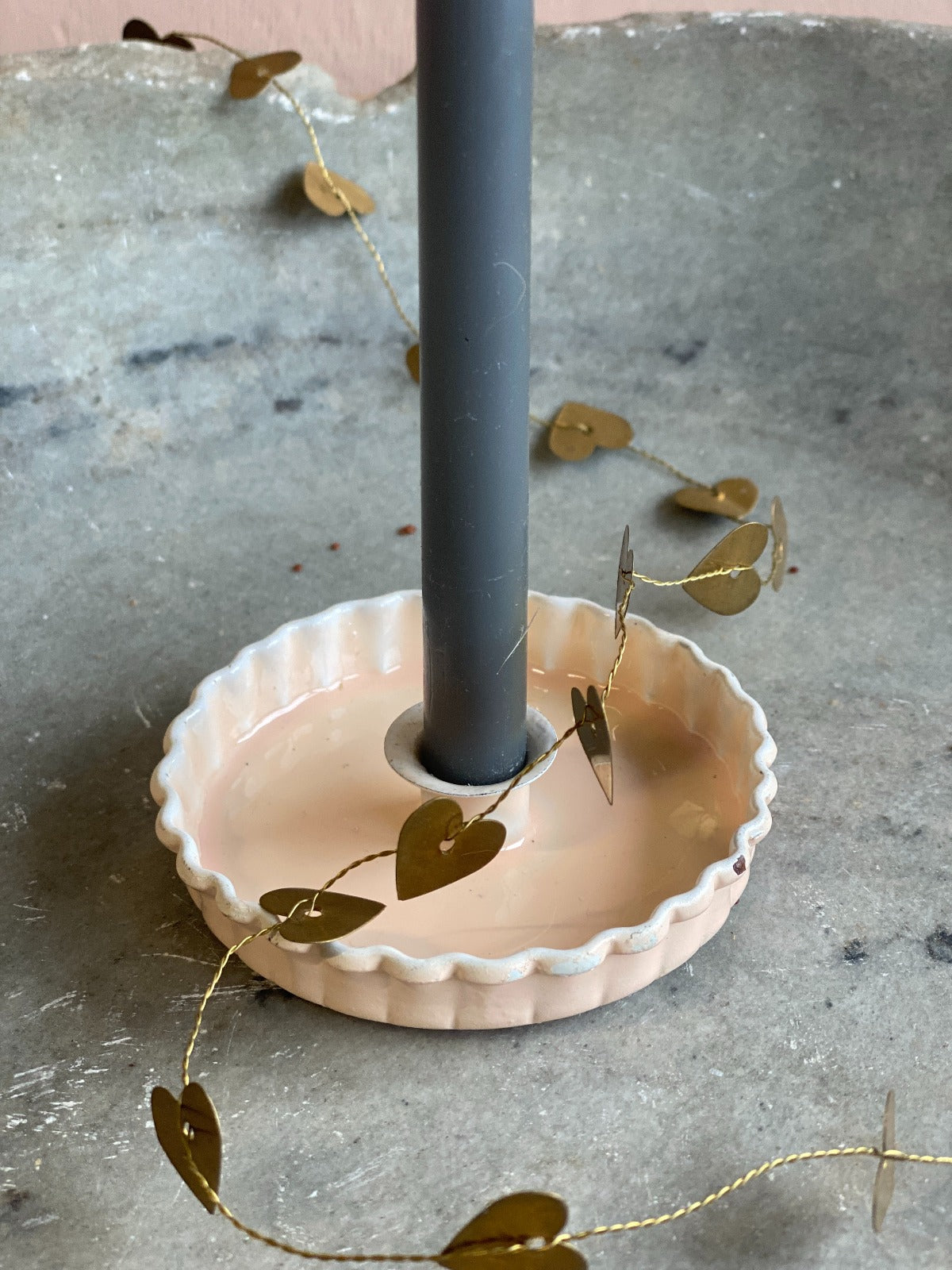 Bougeoir émaillé DG13