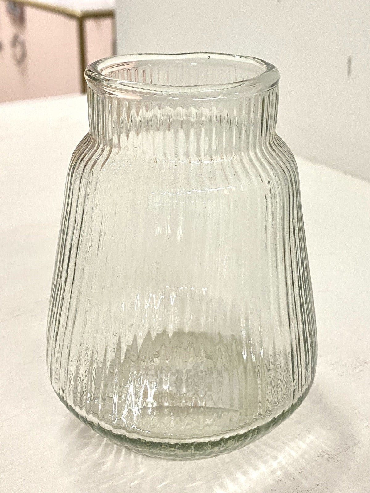 Ribbed vase WEL227