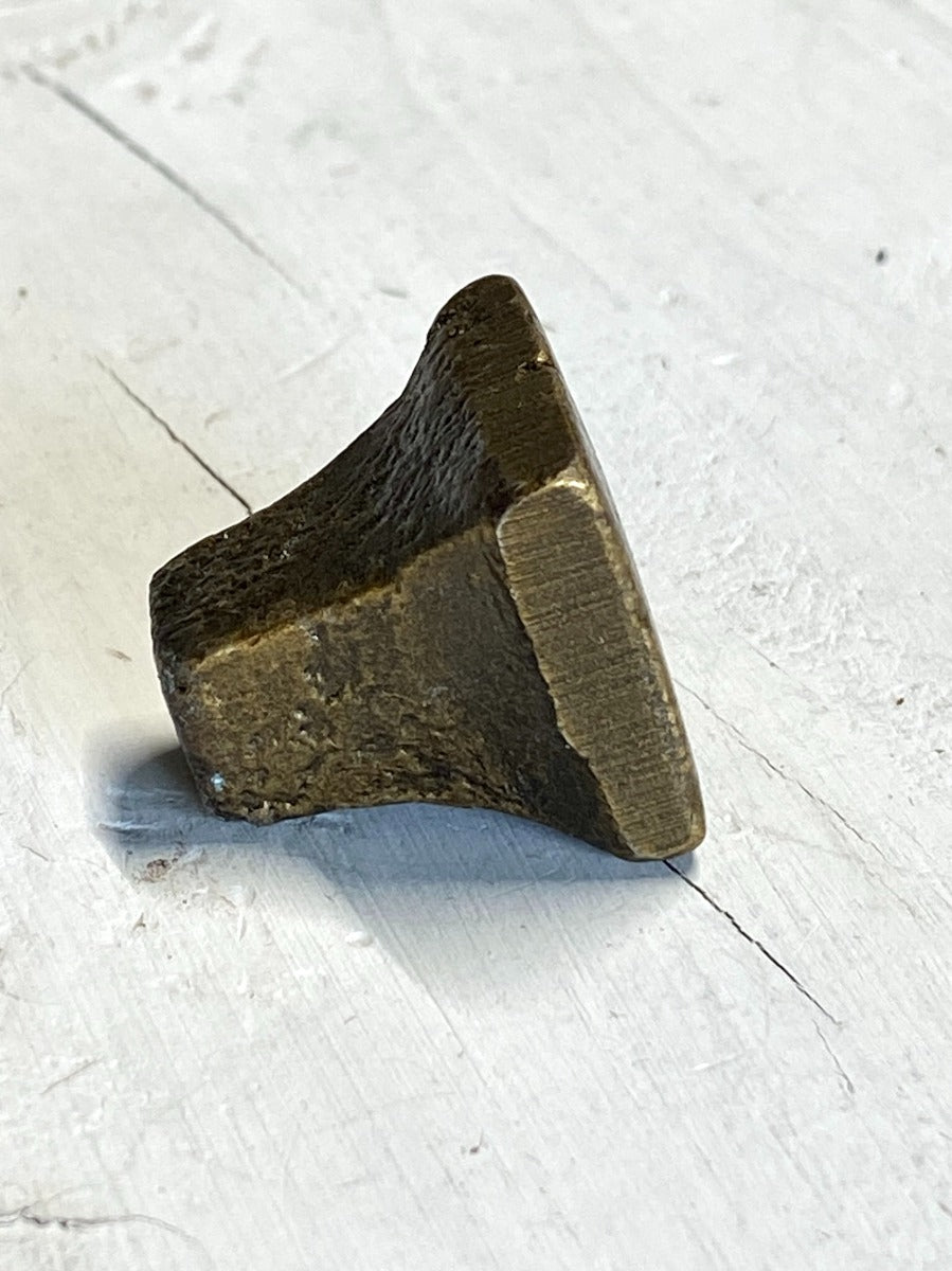 Bouton métal carré D-15