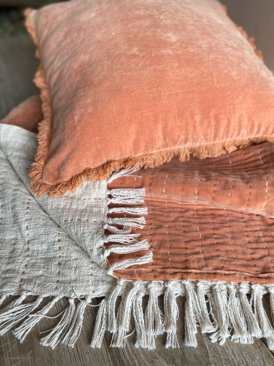 Plaid fluweel NAK2312