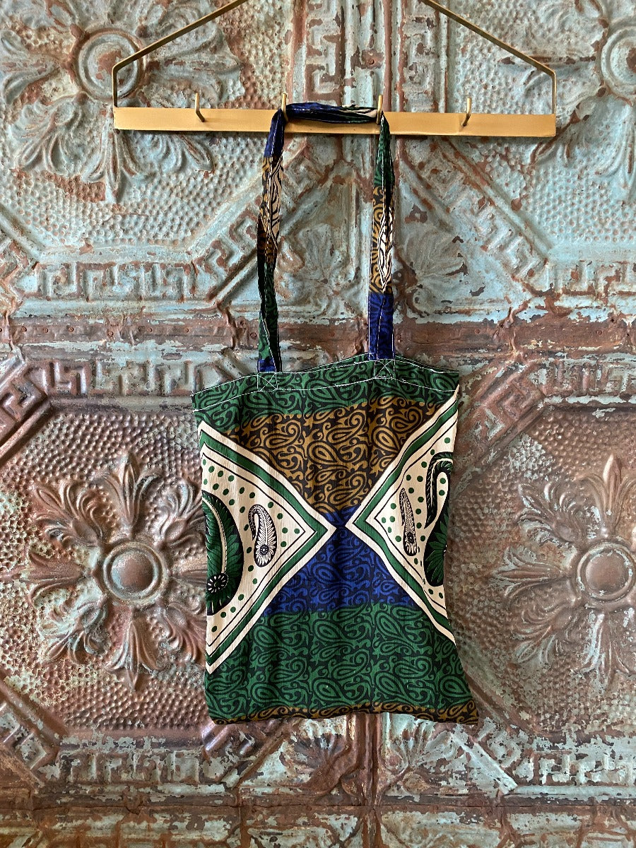 Sacs en soie recyclée mélangés