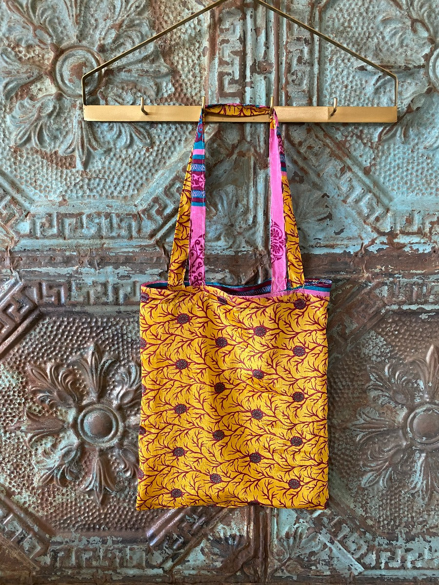 Sacs en soie recyclée mélangés