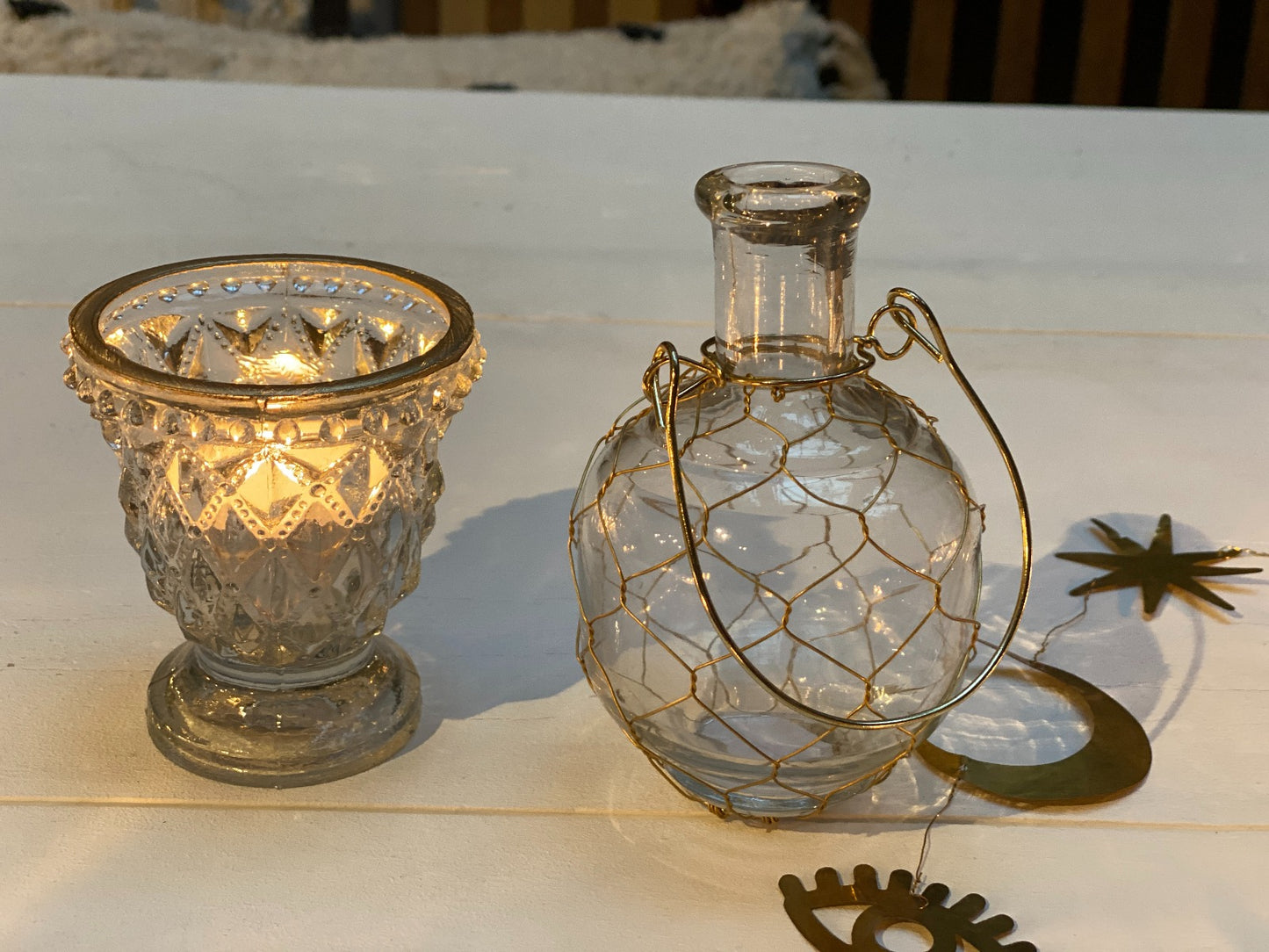 Bouteille pour bougie chauffe-plat WEL069
